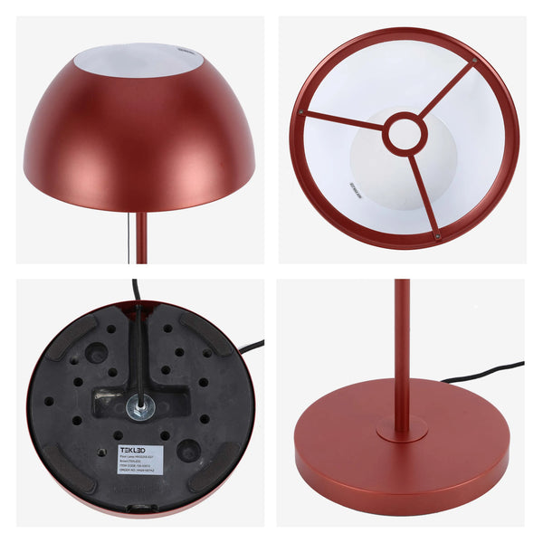 Modern Dome Floor Lamp – E27 Fitting, 1440mm Height, Pull Cord Switch
