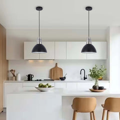 Modern Dome Pendant Light – E27 Fitting, 280mm Diameter, Dimmable