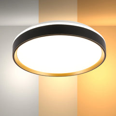 Modern Halo Effect LED Ceiling Light with Colour Contrast Design