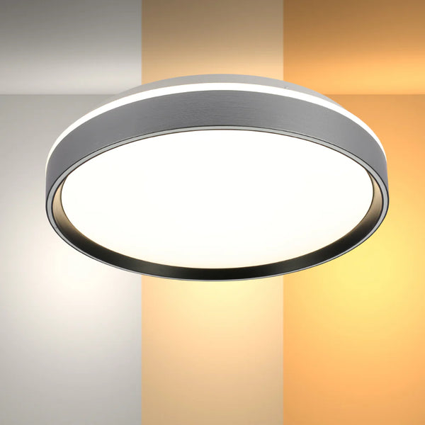 Modern Halo Effect LED Ceiling Light with Colour Contrast Design