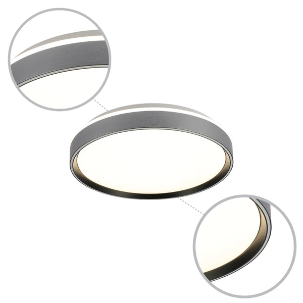 Modern Halo Effect LED Ceiling Light with Colour Contrast Design