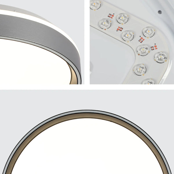 Modern Halo Effect LED Ceiling Light with Colour Contrast Design