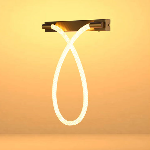 Modern LED Rope Wall Light