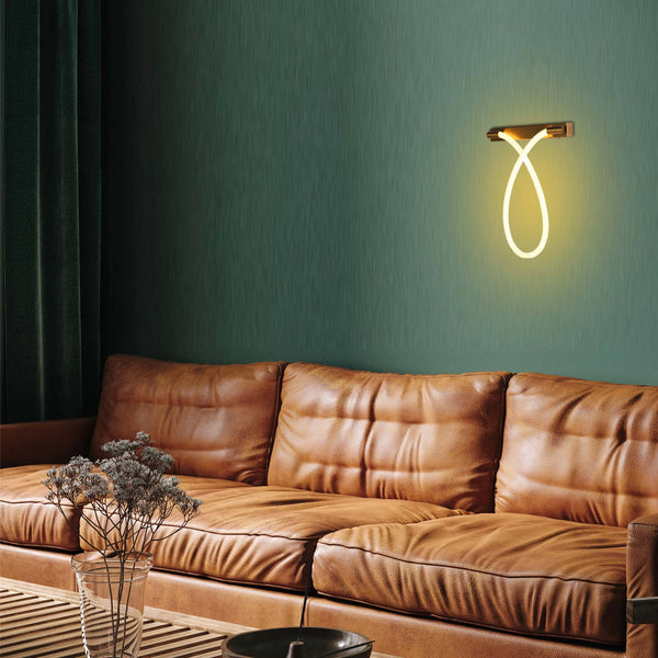 Modern LED Rope Wall Light
