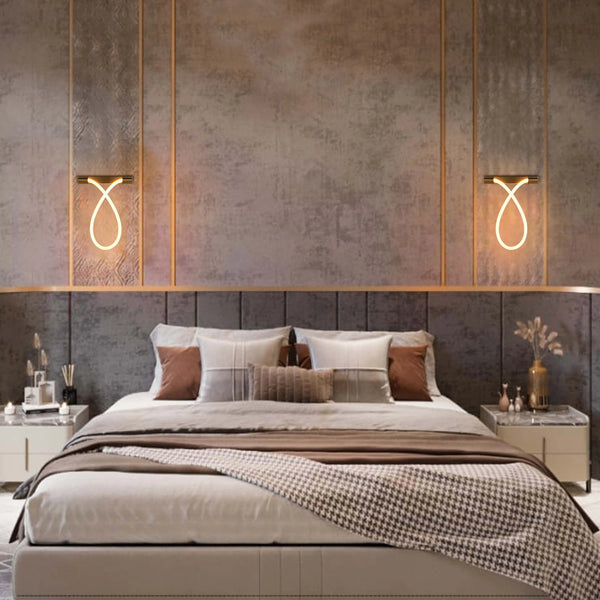 Modern LED Rope Wall Light