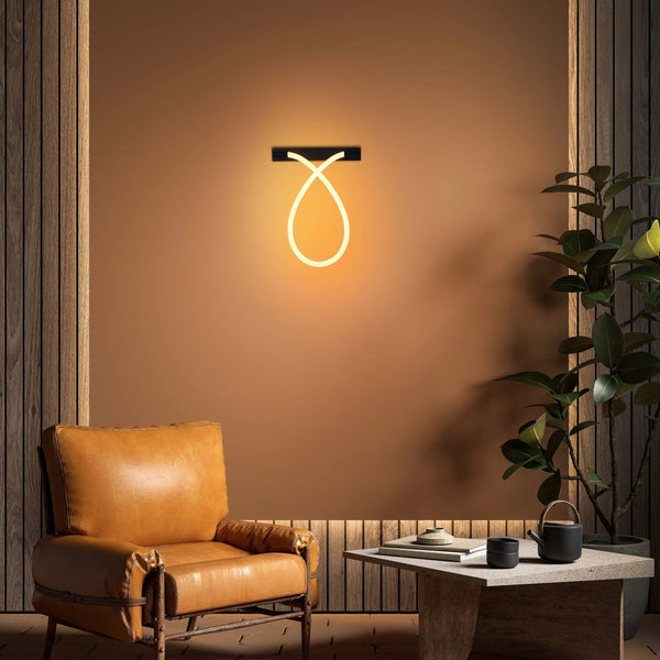 Modern LED Rope Wall Light