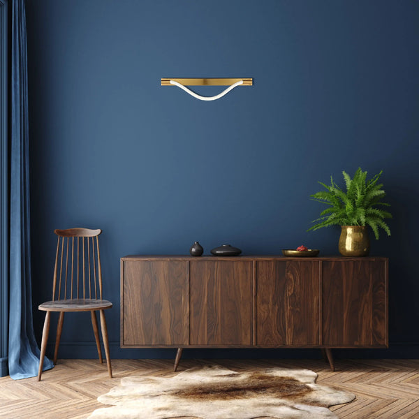 Modern LED Rope Wall Light