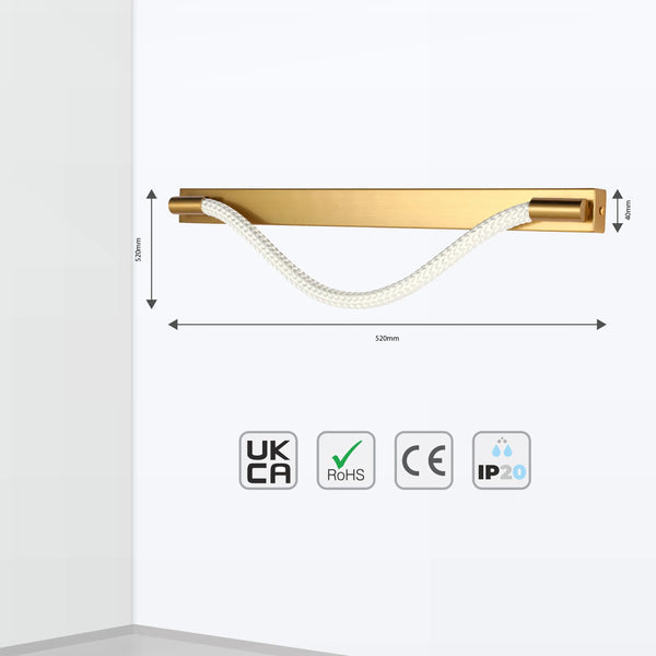 Modern LED Rope Wall Light