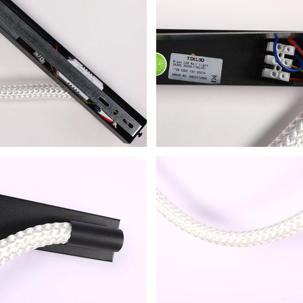 Modern LED Rope Wall Light