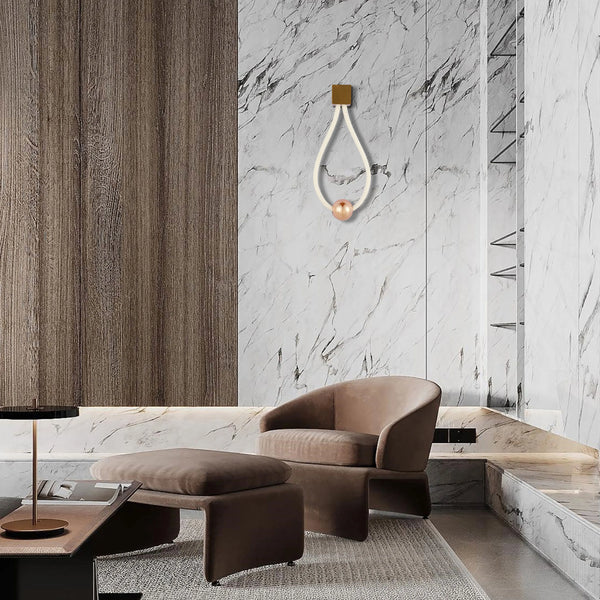 Modern LED Rope Wall Light