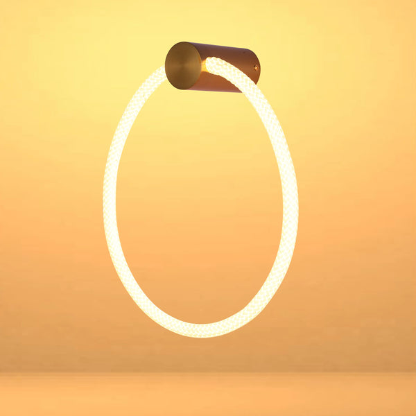 Modern LED Rope Wall Light