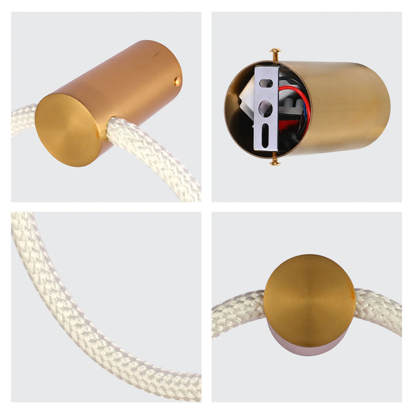 Modern LED Rope Wall Light