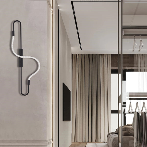 Modern LED Rope Wall Light