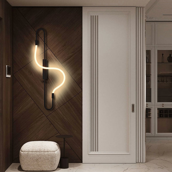 Modern LED Rope Wall Light