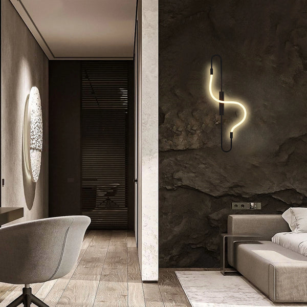 Modern LED Rope Wall Light