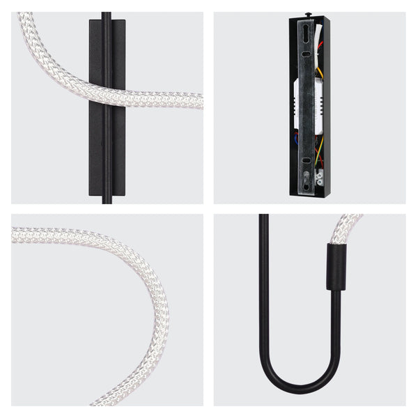 Modern LED Rope Wall Light