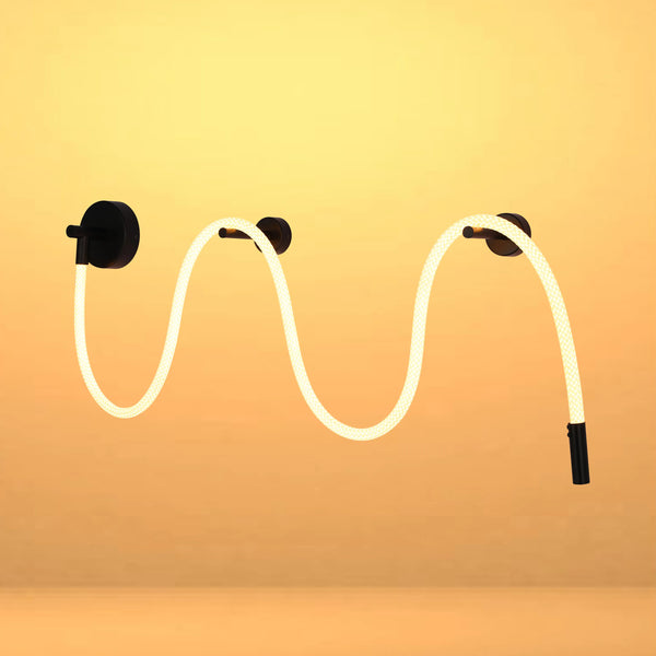 Modern LED Rope Wall Light