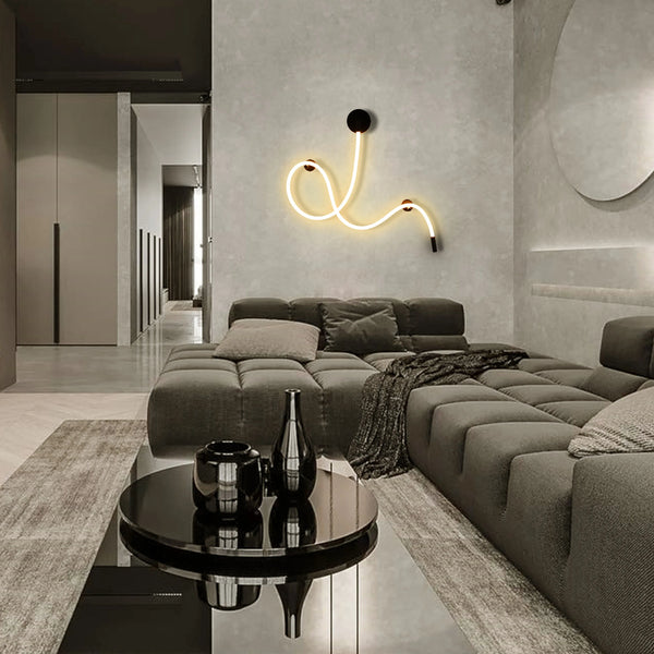 Modern LED Rope Wall Light