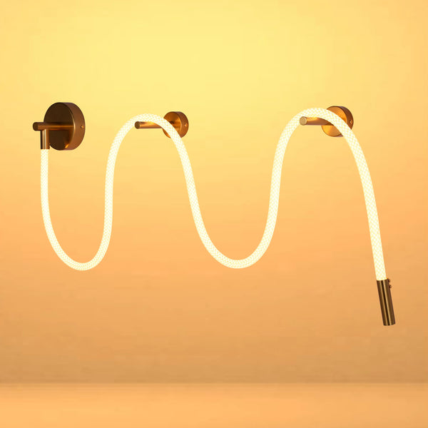 Modern LED Rope Wall Light