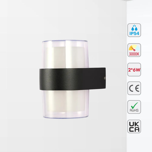 Modern LED Up and Down Wall Lamp