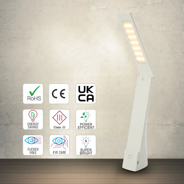 Modern Minimalist Bedside Folding LED Desk Lamp