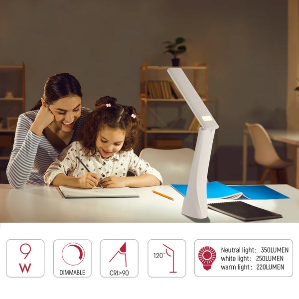 Modern Minimalist Bedside Folding LED Desk Lamp