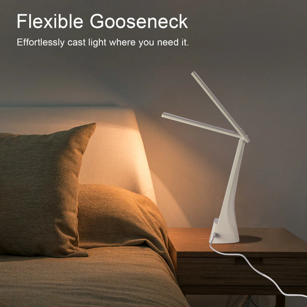 Modern Minimalist Bedside Folding LED Desk Lamp
