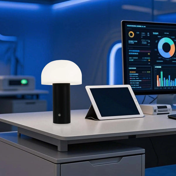 Modern Mushroom Rechargeable LED Table Lamp | Bedside Lamp