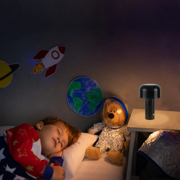 Modern Mushroom Rechargeable LED Table Lamp | Bedside Lamp