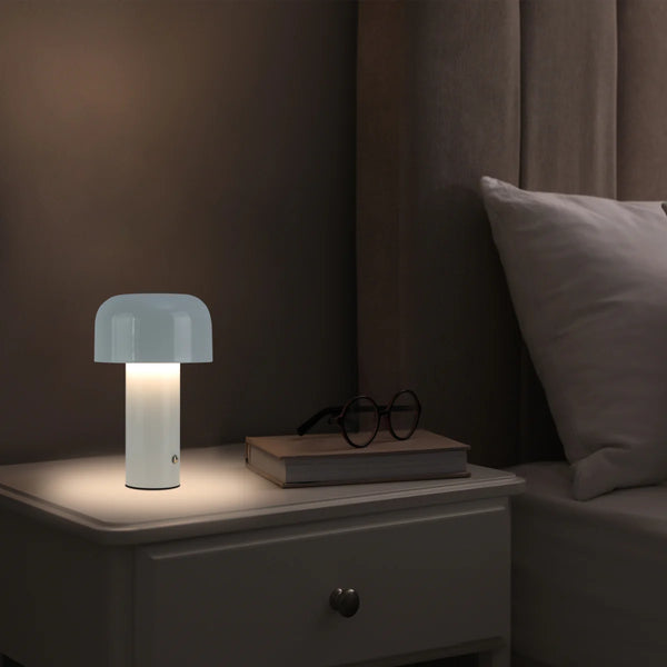Modern Mushroom Rechargeable LED Table Lamp | Bedside Lamp