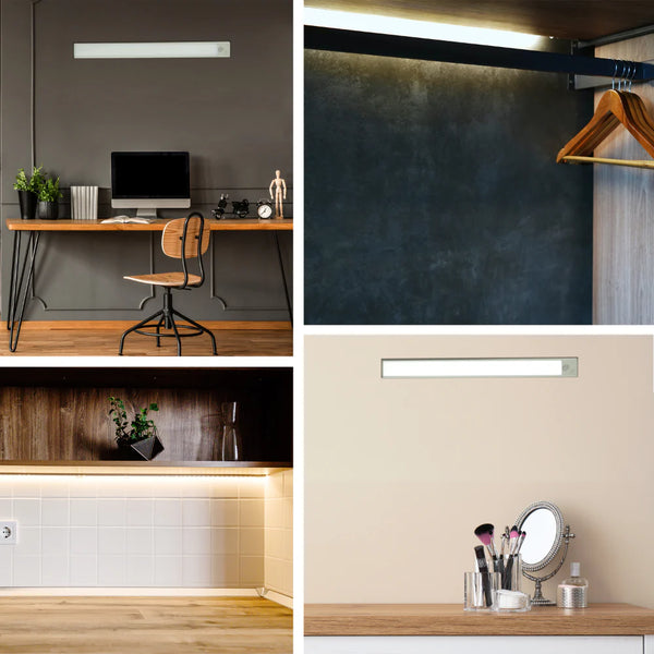 TEKLED Motion Sensor LED Cabinet Light with Rechargeable Battery