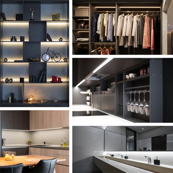 TEKLED Motion Sensor LED Cabinet Light with Rechargeable Battery