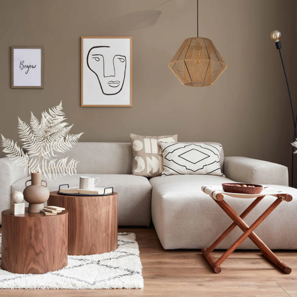 Natural Jute Light Shade Pendant Ceiling Light
