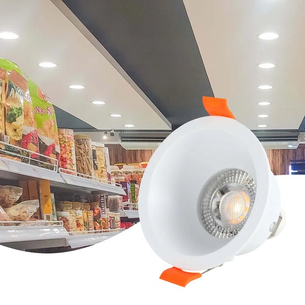 Nebula Low-Glare Fixed Recessed GU10 Downlight