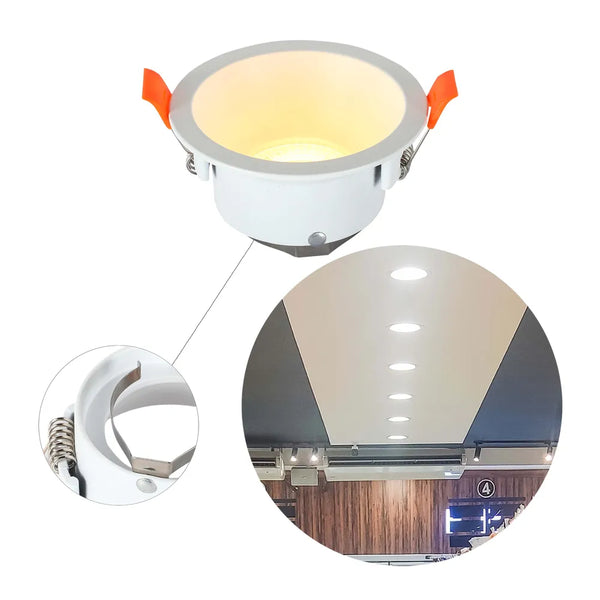 Nebula Low-Glare Fixed Recessed GU10 Downlight