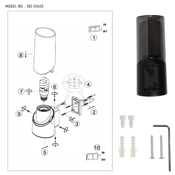 Norman Newport Outdoor Wall Light Sconce IP54