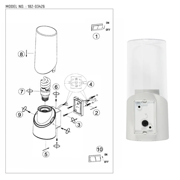 Norman Newport Outdoor Wall Light Sconce IP54