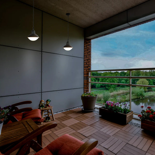 Norman Outdoor Pendant Lamp E27 Dark Grey