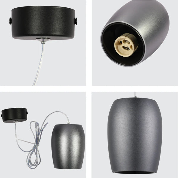 Orb Pendant Downlight GU10 Grey