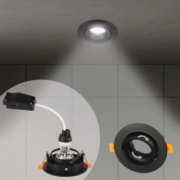 Orbit Tilt GU10 Recessed  Downlight