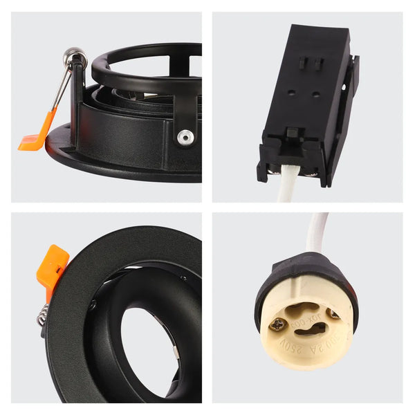 Orbit Tilt GU10 Recessed  Downlight