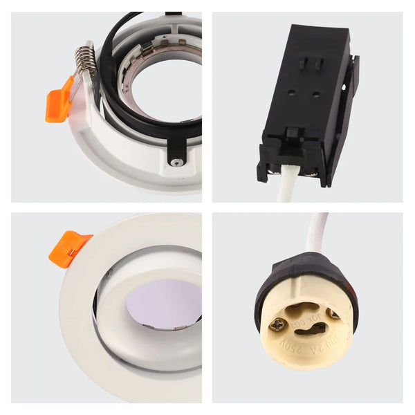 Orbit Tilt GU10 Recessed  Downlight