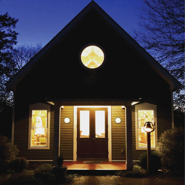 Black Ring Moonlight Outdoor Modern LED Wall Light