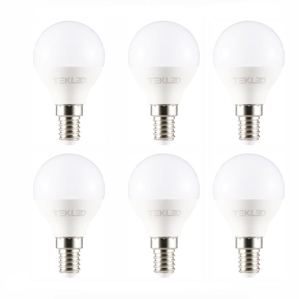 Canes LED Golf Ball Bulb P45 Dimmable E14 Small Edison Screw 6W 6-pack