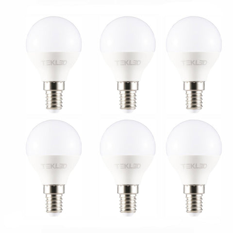 Canes LED Golf Ball Bulb P45 Dimmable E14 Small Edison Screw 6W 6-pack