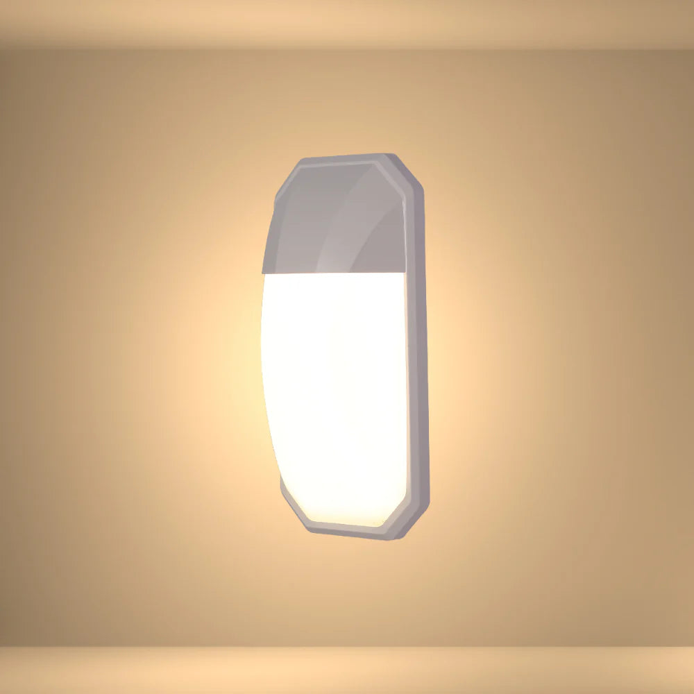Plastic LED Outdoor Wall Light 15W