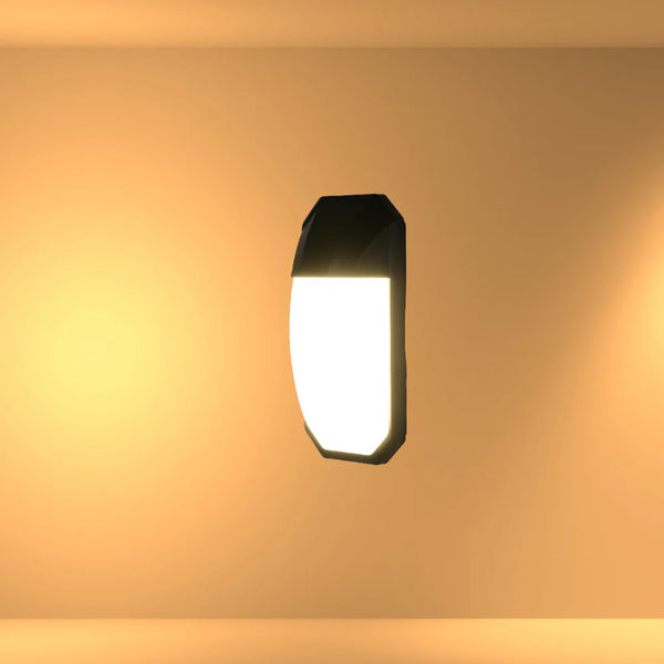 Plastic LED Outdoor Wall Light 15W