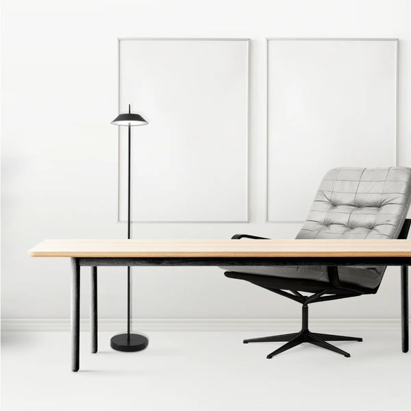 Portable LED Floor Lamp with Dimmable CCT - Sleek Design 131cm