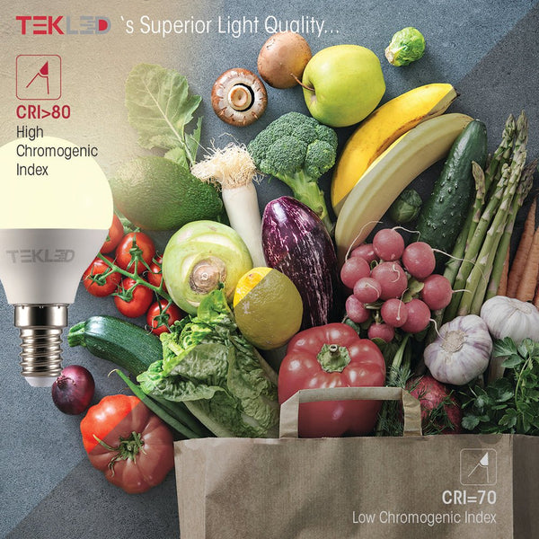 Canes LED Golf Ball Bulb P45 Dimmable E14 Small Edison Screw 6W 6-pack