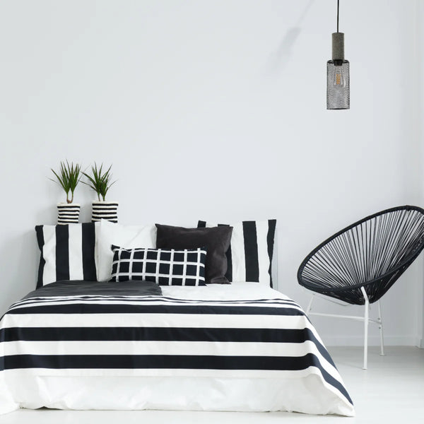 Quartet of Textured Concrete Pendant Lights with Metal Shades - TEKLED